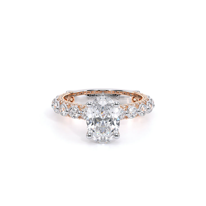 Couture-0488ov25-14k Two Tone Oval