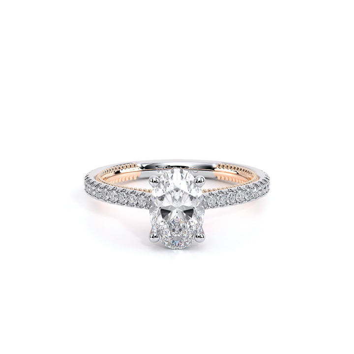 Renaissance-992OV13-14K Two Tone Oval