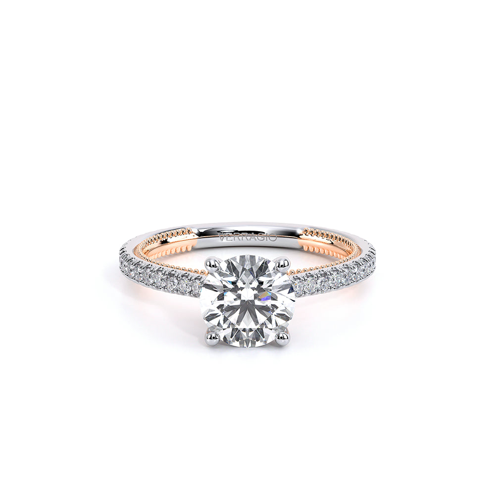 Renaissance-992R13-14K Two Tone Round