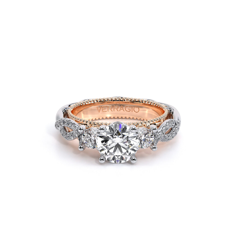 Venetian-5013r-18k Two Tone Round