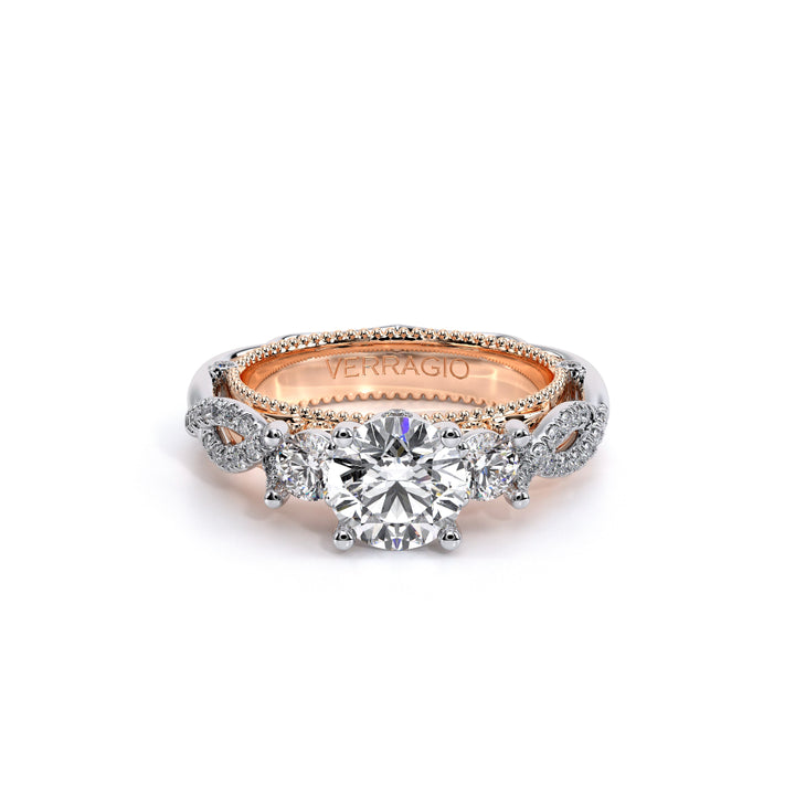 Venetian-5013r-18k Two Tone Round