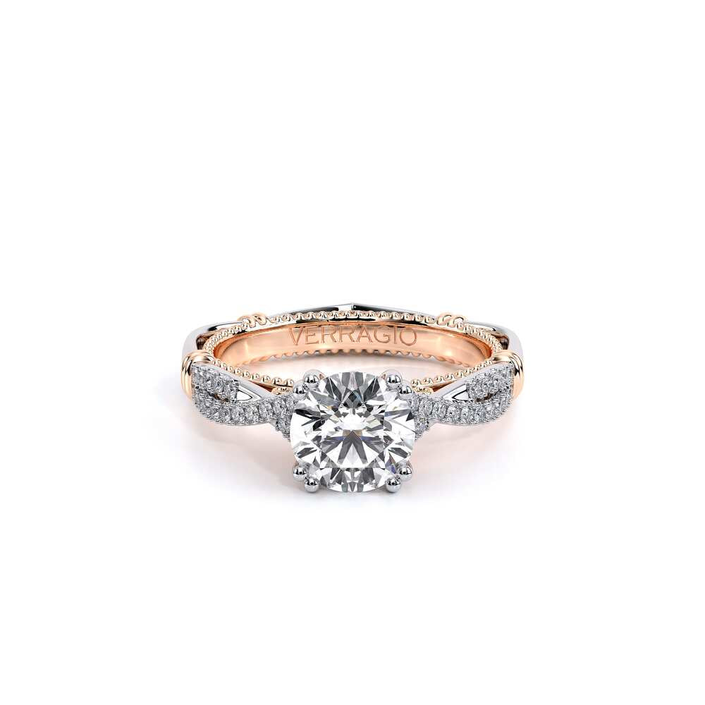 Parisian-105r-18k Two Tone Round