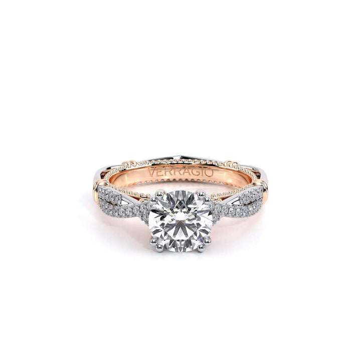 Parisian-105r-18k Two Tone Round