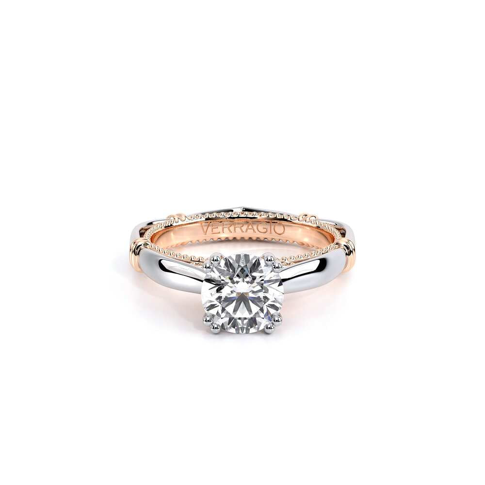 Parisian-120r-14k Two Tone Round
