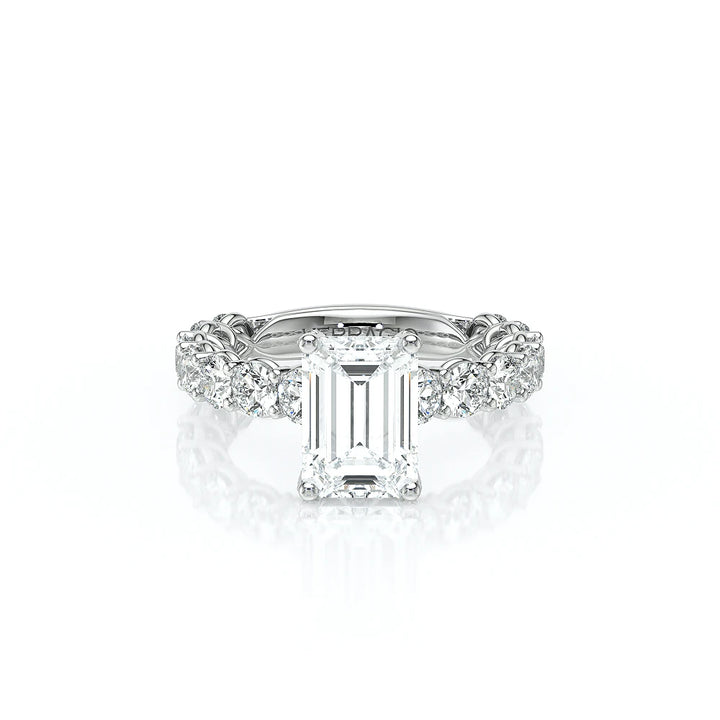 Lumino 801Emd4 35 18K White Gold Emerald