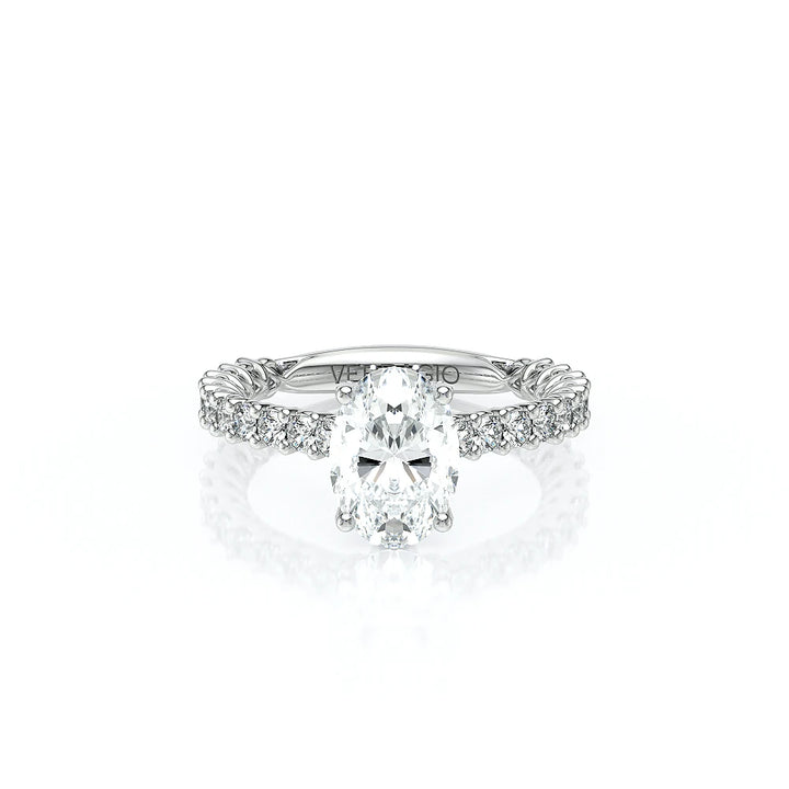 Lumino 801Ovd4 20 14K White Gold Oval