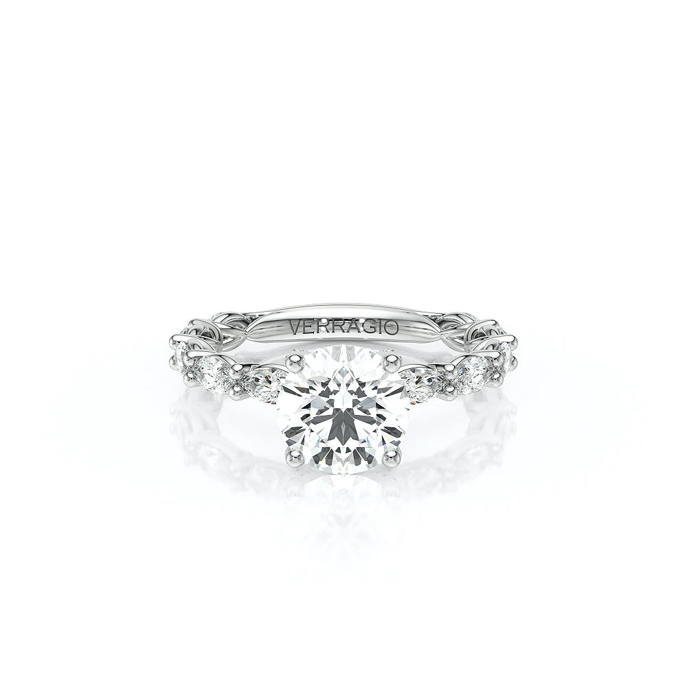 Lumino 803Rd4 5X25 Ew 14K White Gold Round