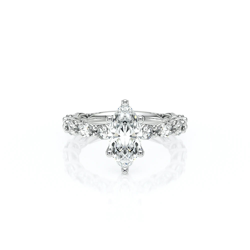 Lumino 806Mqd6 5X25 Platinum Marquise