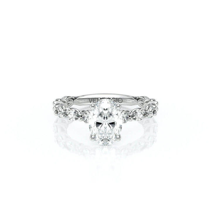 Lumino 806Ovd4 5X25 14K White Gold Oval