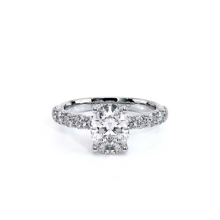 Renaissance-950OV27-18K White Gold Oval