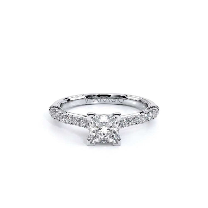 Renaissance-955P17-14K White Gold Princess
