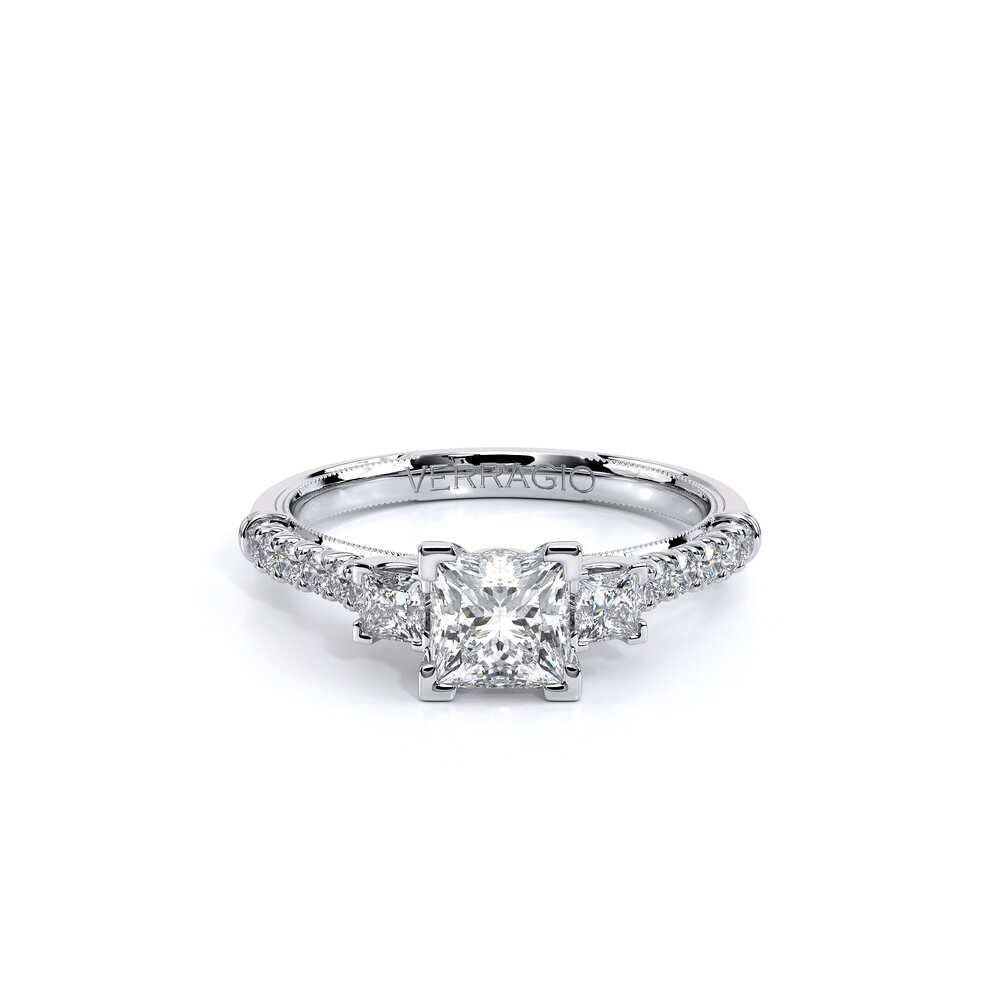 Renaissance-956P15-18K White Gold Princess