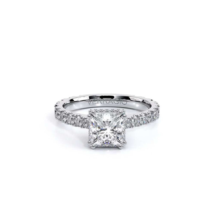 Renaissance-985P22-18K White Gold Princess