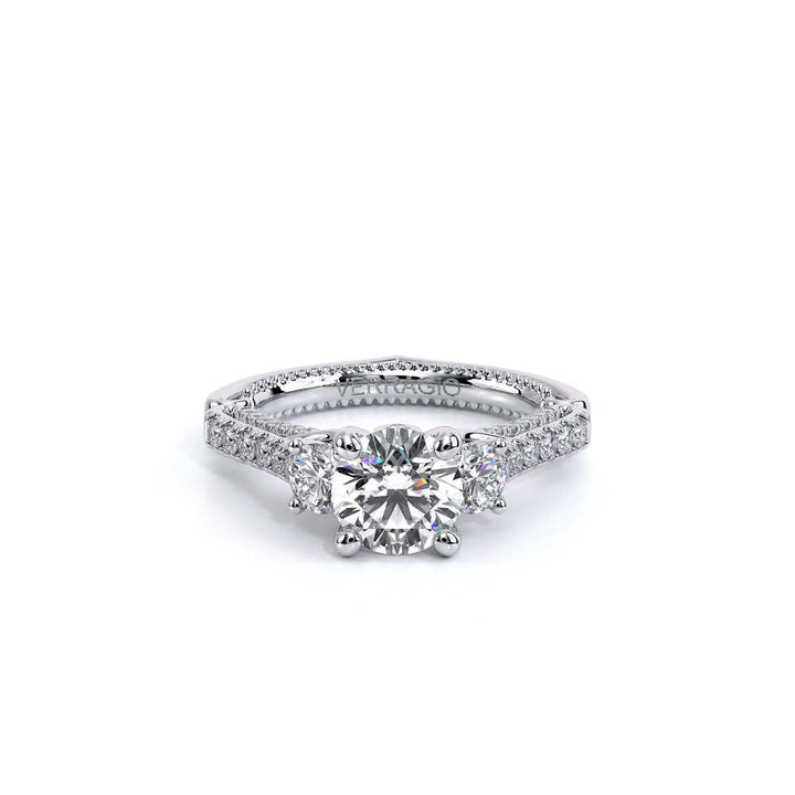 Couture-0470r-14k White Round