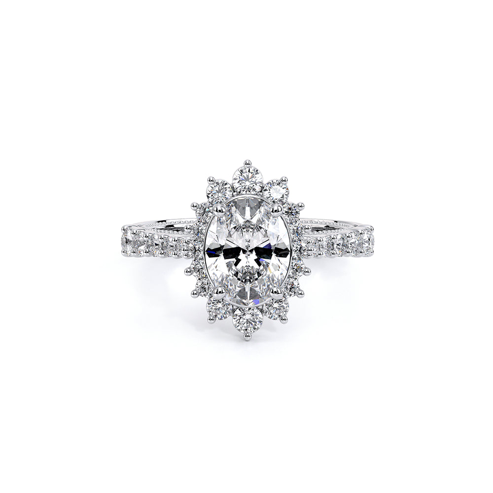 Venetian-5084ov-14k White Gold Oval