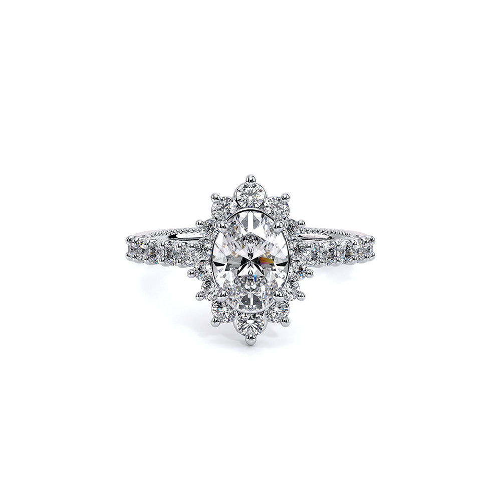 Renaissance-986OV-14K White Gold Oval