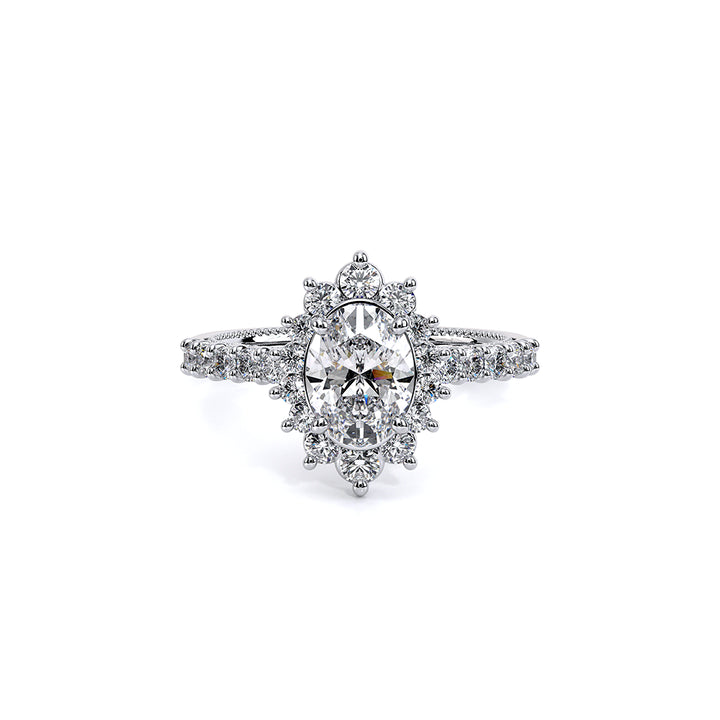 Renaissance-986OV-14K White Gold Oval