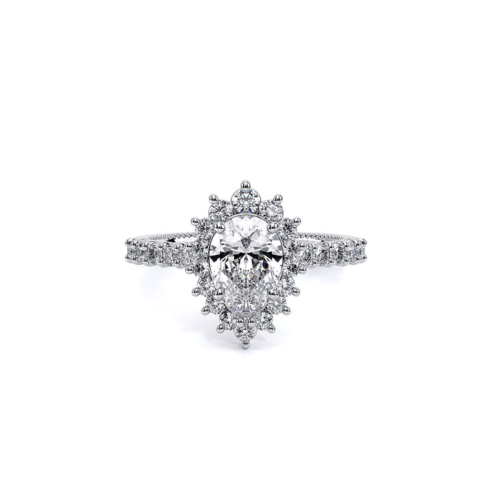 Renaissance-986PEAR-18K White Gold Pear