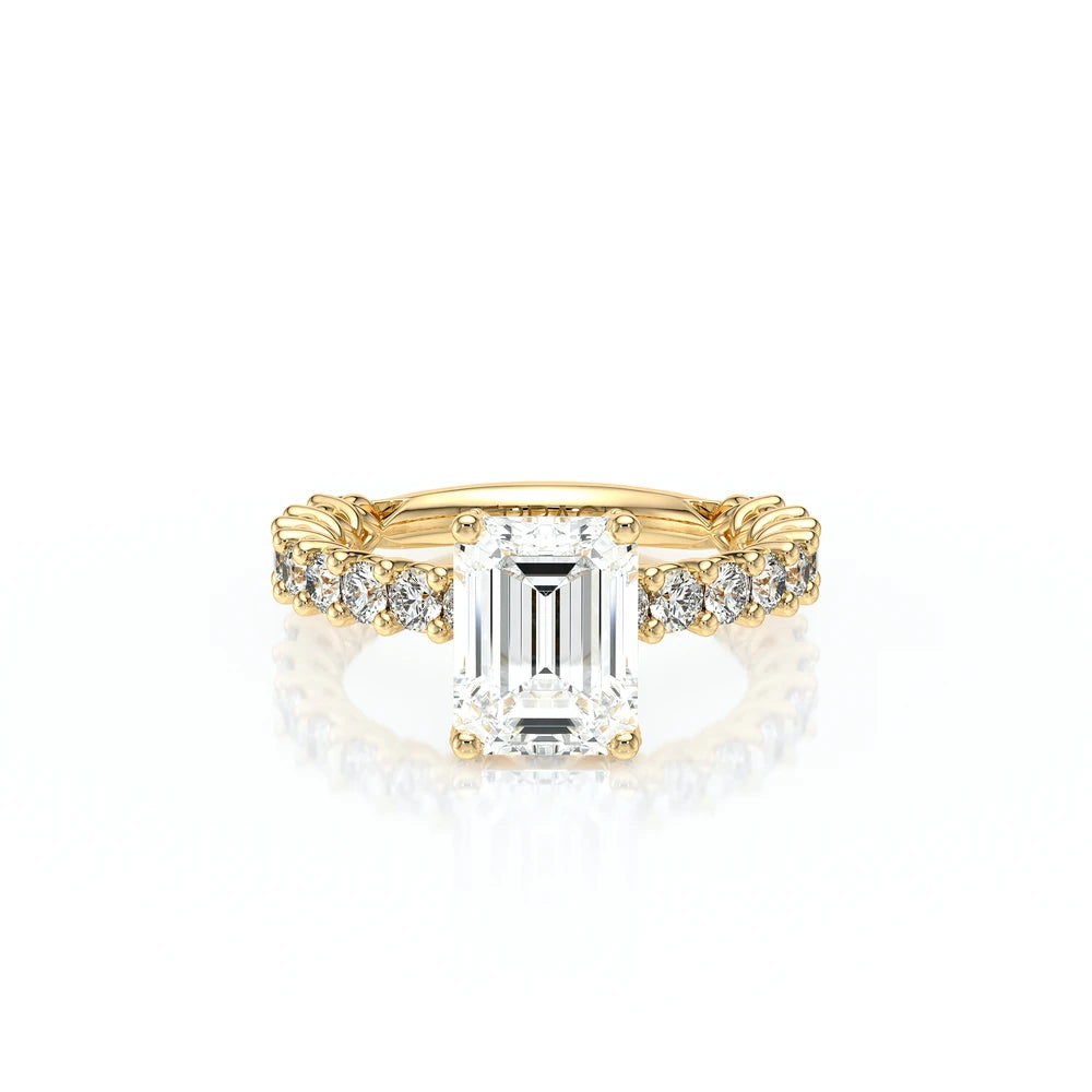 Lumino 801Emd4 25 18K Yellow Gold Emerald