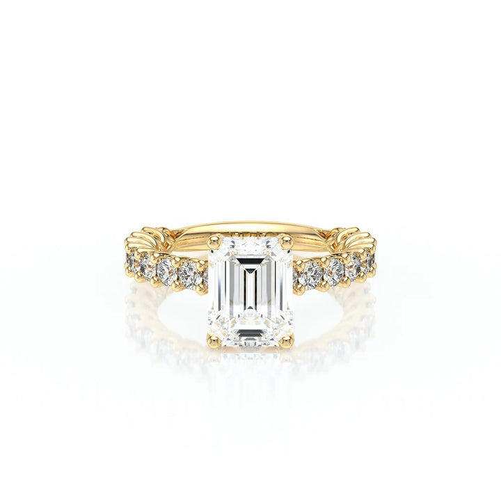 Lumino 801Emd4 25 14K Yellow Gold Emerald