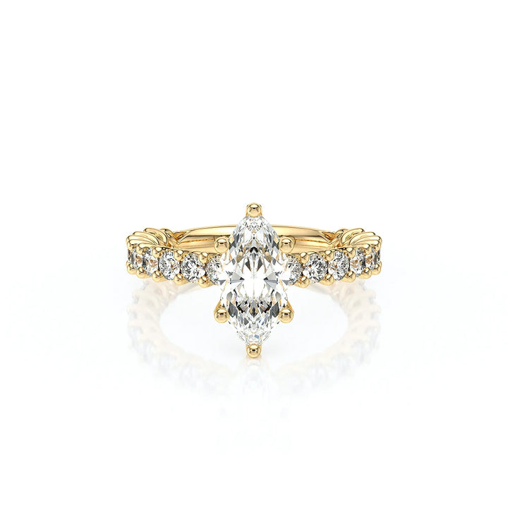 Lumino 801Mqd4 25 18K Yellow Gold Marquise