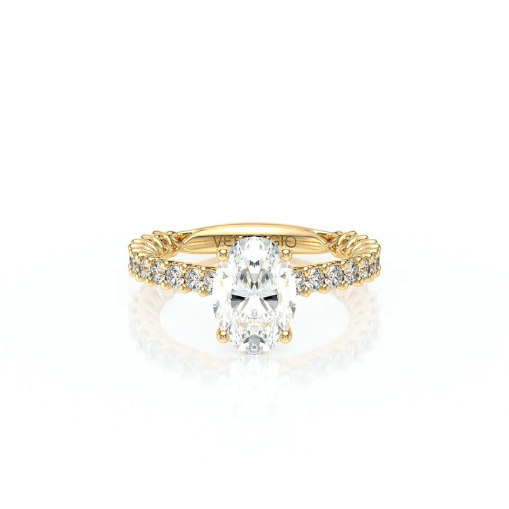 Lumino 801Ovd4 20 18K Yellow Gold Oval