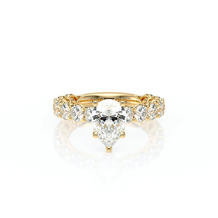 Lumino 801Psd4 35 18K Yellow Gold Pear