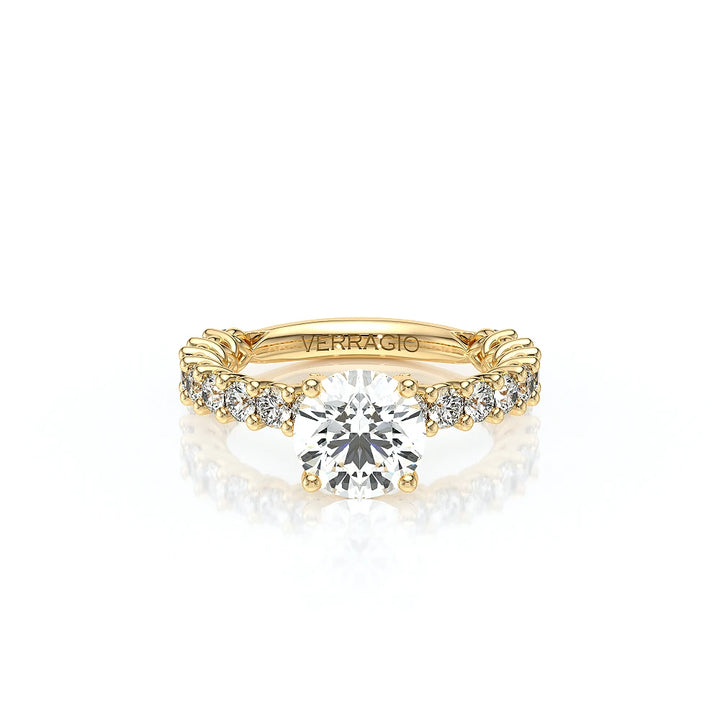 Lumino 801Rd4 25 18K Yellow Gold Round