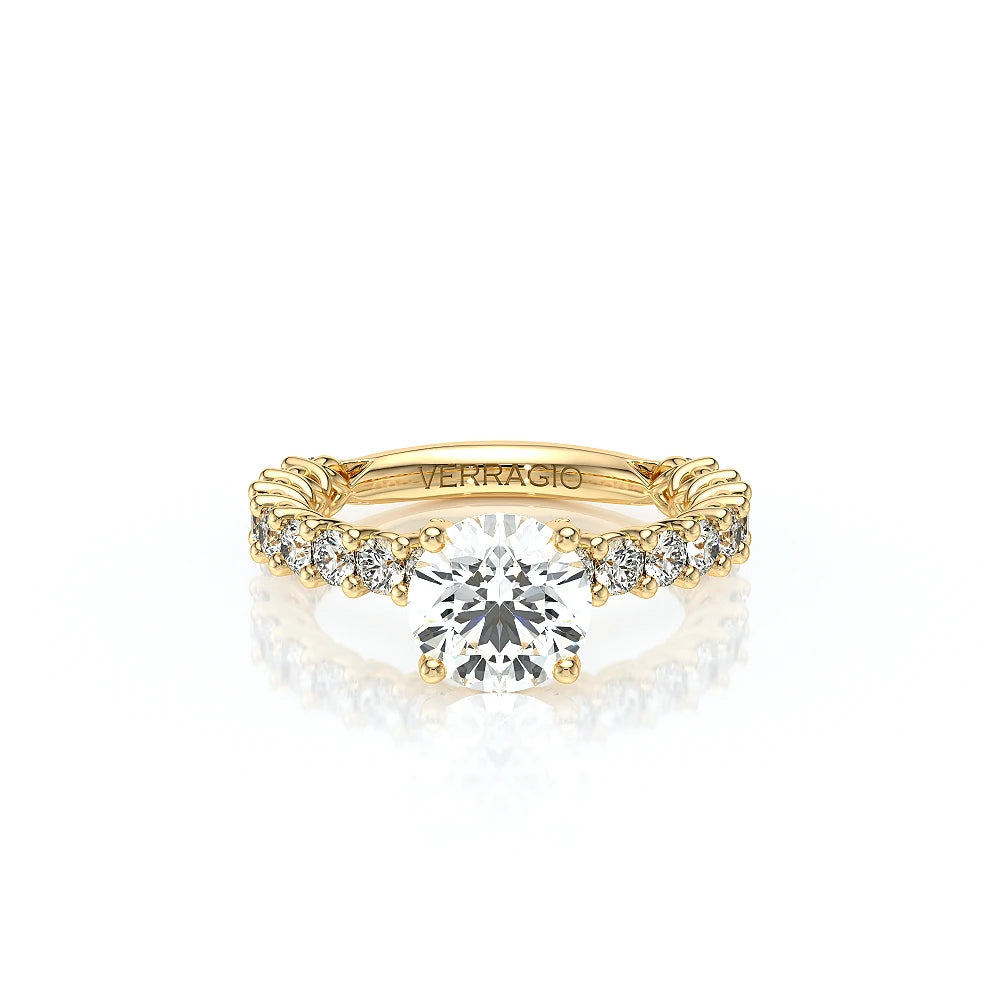 Lumino 801Rd4 25 14K Yellow Gold Round