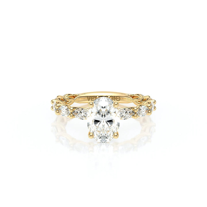 Lumino 803Ovd4 5X25 Ew 18K Yellow Gold Oval