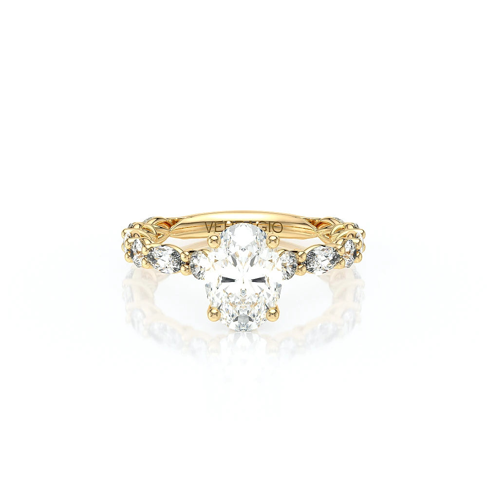 Lumino 806Ovd4 5X25 18K Yellow Gold Oval