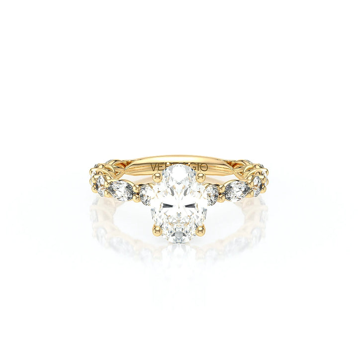 Lumino 806Ovd4 5X25 14K Yellow Gold Oval