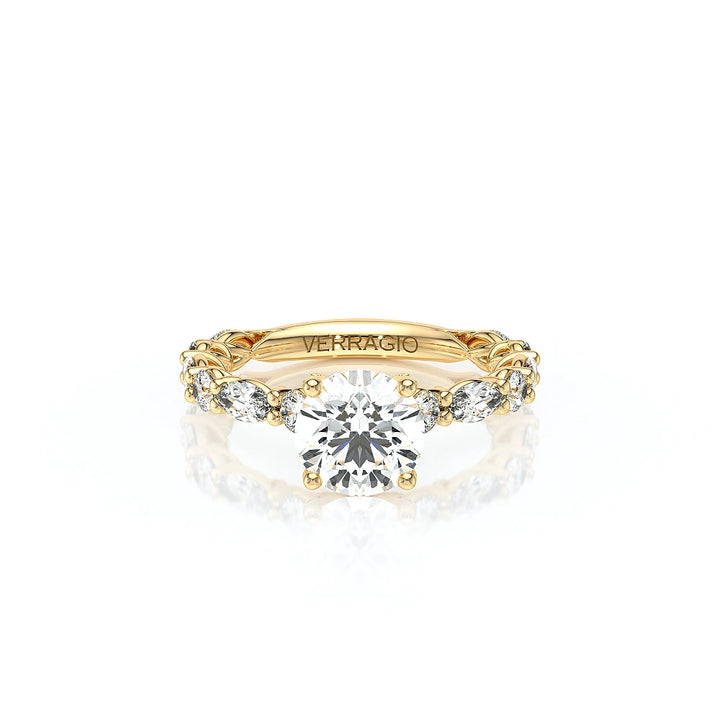 Lumino 806Rd4 5X25 14K Yellow Gold Round