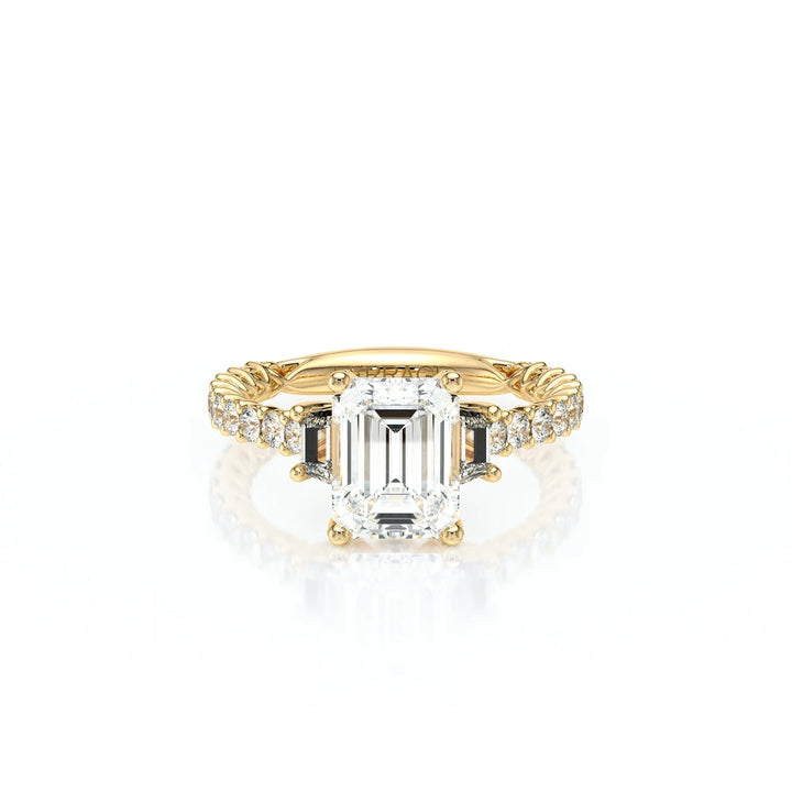 Lumino 811Em Trp 20 14K Yellow Gold Emerald