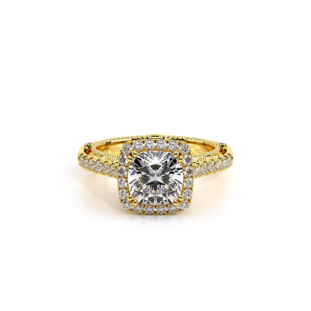 Venetian-5061cu-18k Yellow Gold Cushion
