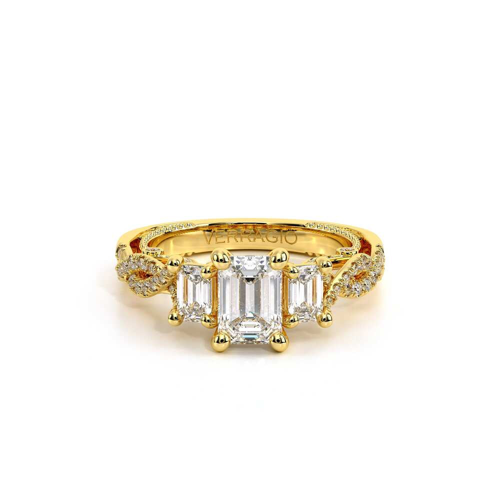 Insignia-7074em-18k Yellow Gold Emerald