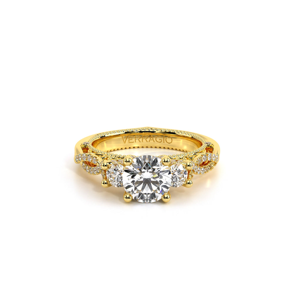 Venetian-5079r-18k Yellow Gold Round