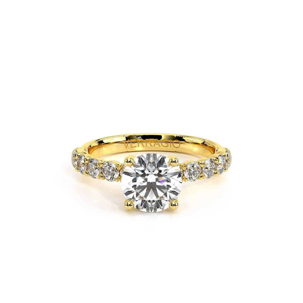 Renaissance-950R27-18K Yellow Gold Round