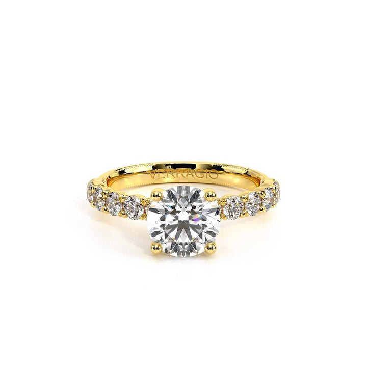 Renaissance-950R27-18K Yellow Gold Round