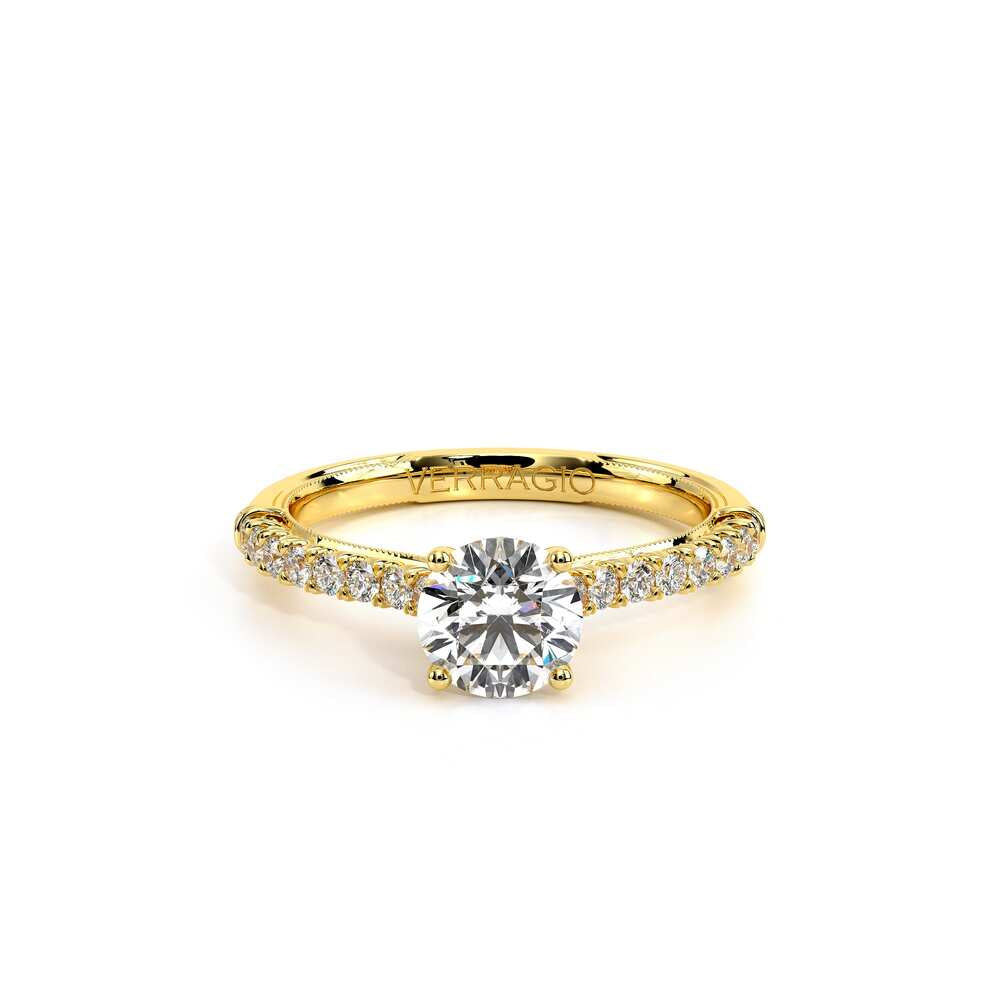 Renaissance-955R17-18K Yellow Gold Round