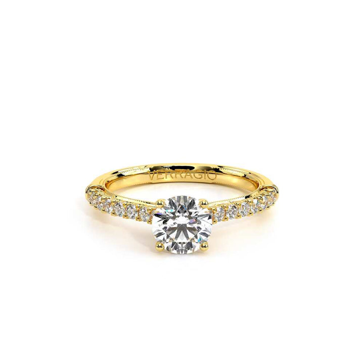 Renaissance-955R17-14K Yellow Gold Round
