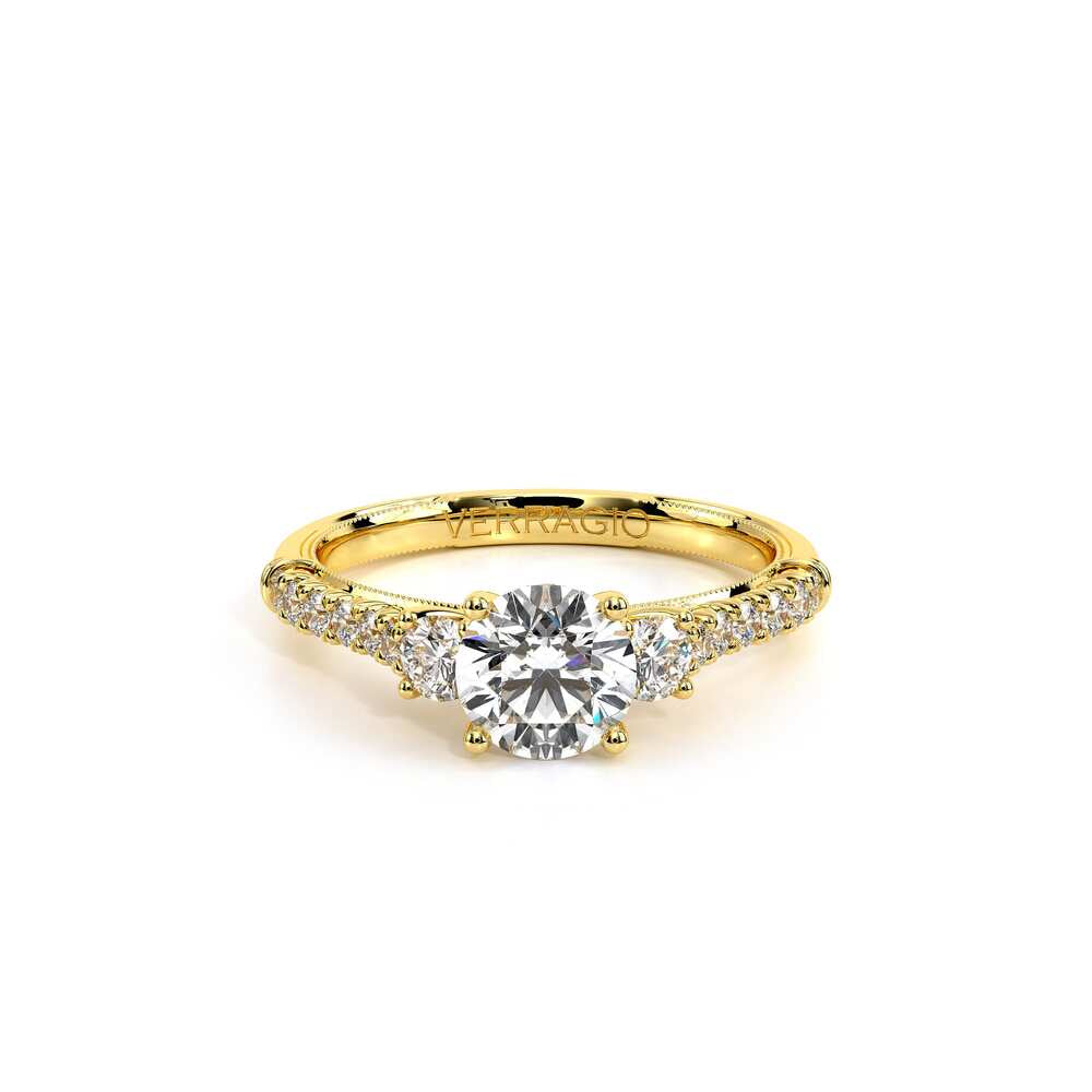Renaissance-956R15-14K Yellow Gold Round