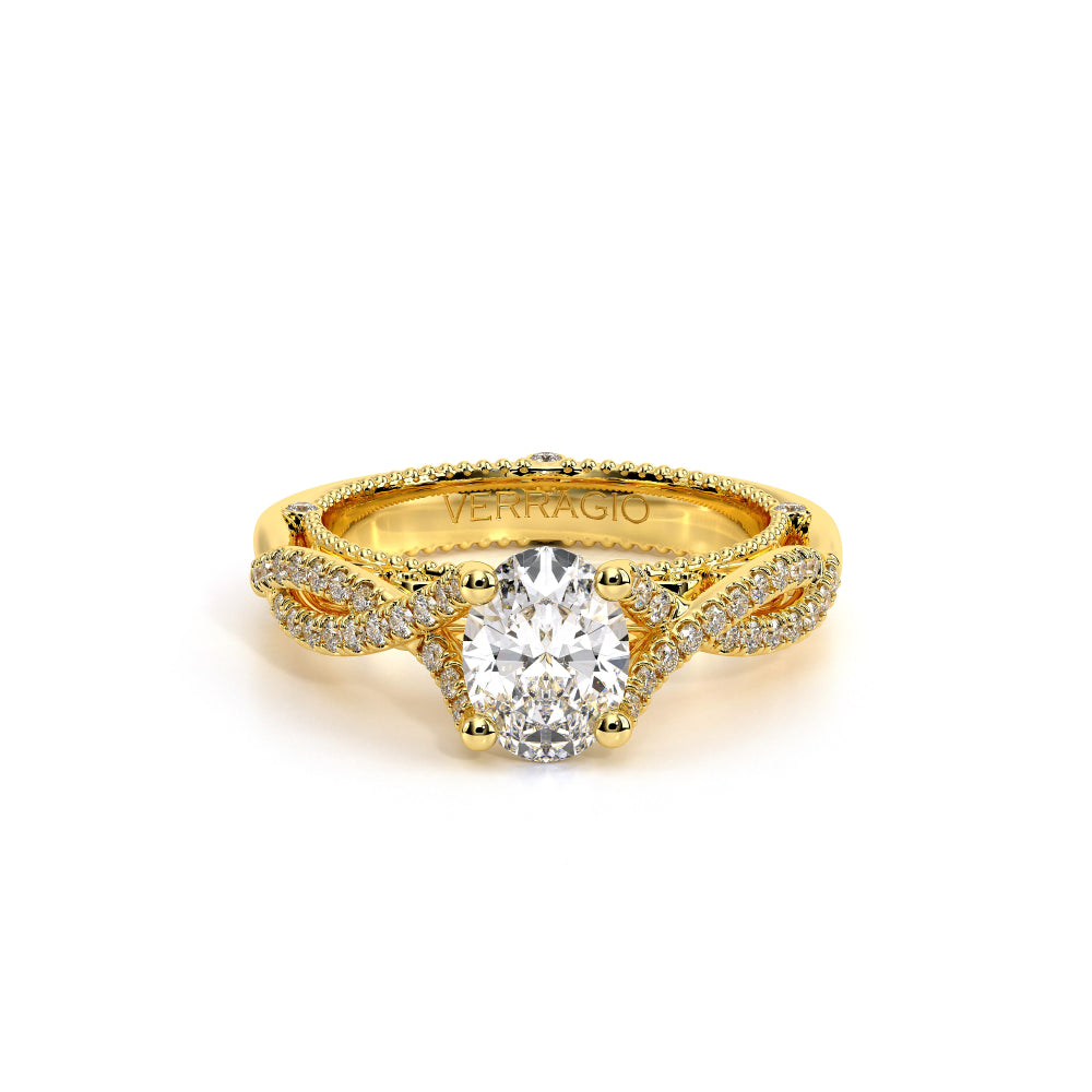 Venetian-5003ov-18k Yellow Gold Oval