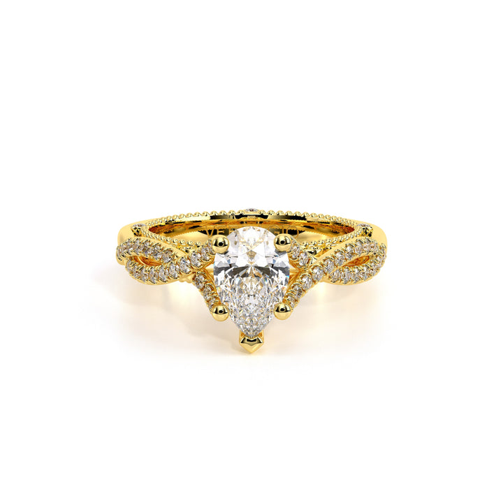 Venetian-5003pear-14k Yellow Gold Pear