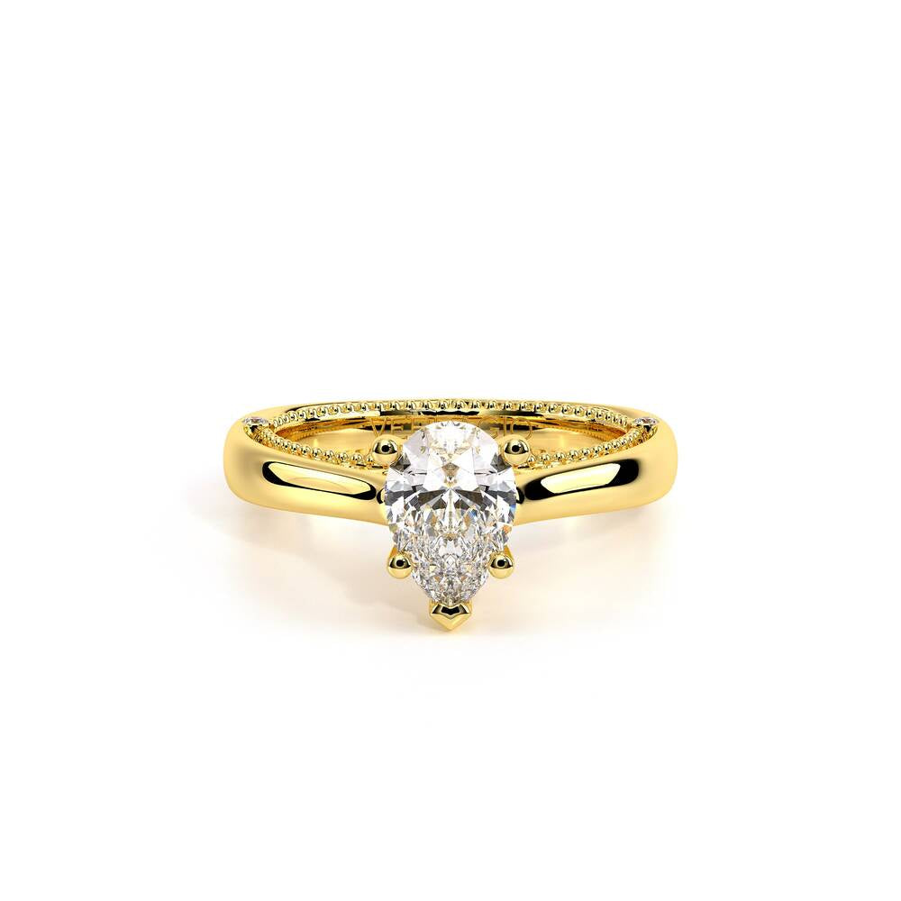 Venetian-5047pear-14k Yellow Gold Pear