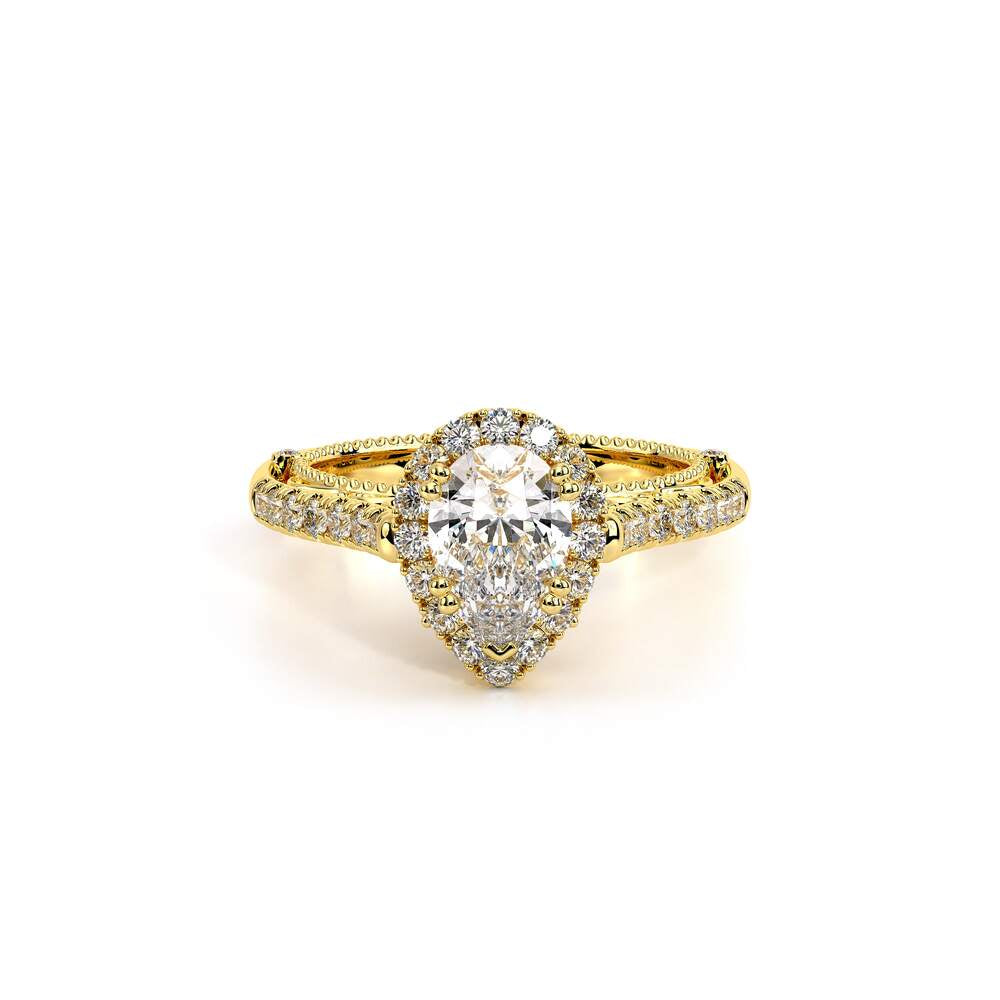 Venetian-5061pear-18k Yellow Gold Pear