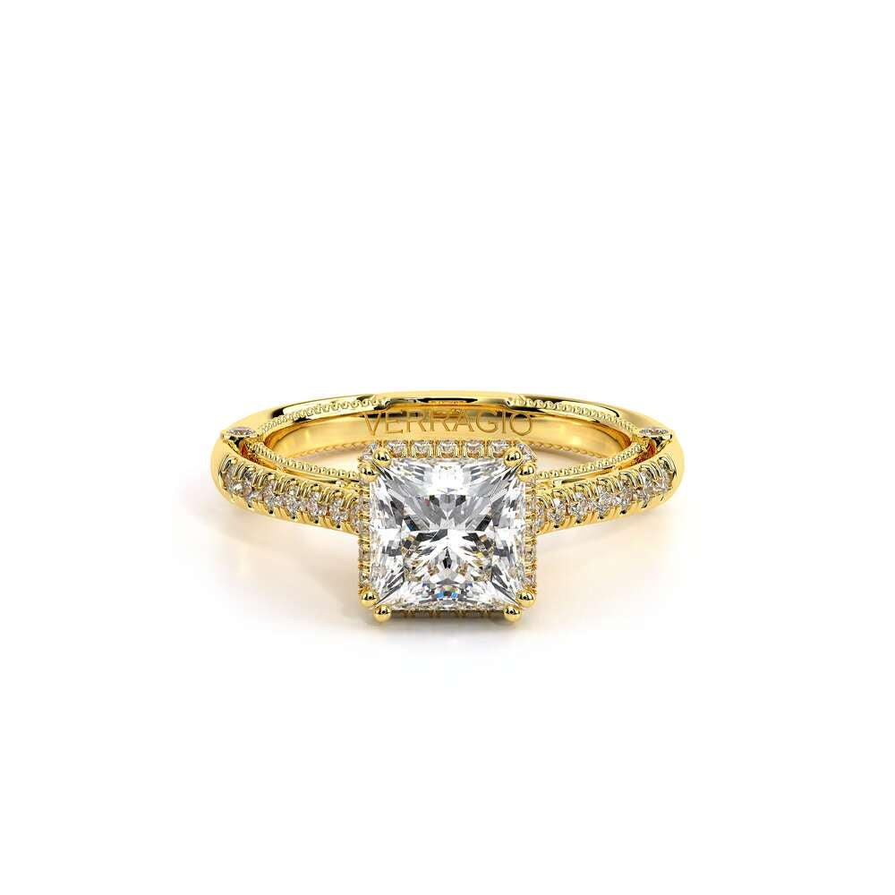 Venetian-5081p-18k Yellow Gold Princess