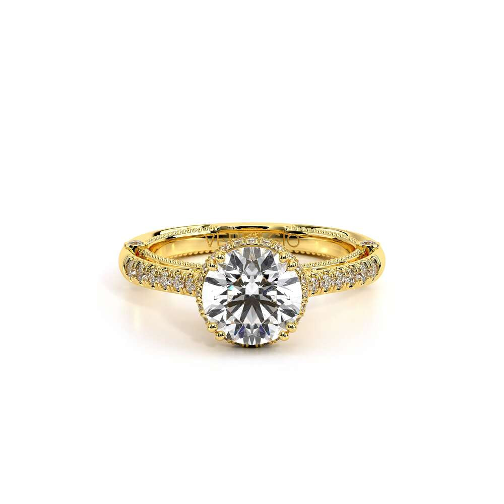 Venetian-5081r-14k Yellow Gold Round