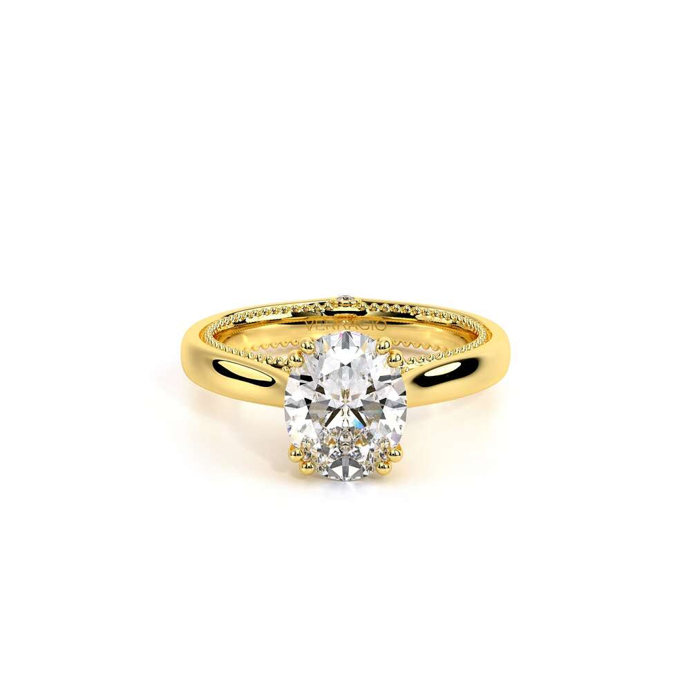 Couture-0418ov-18k Yellow Gold Oval