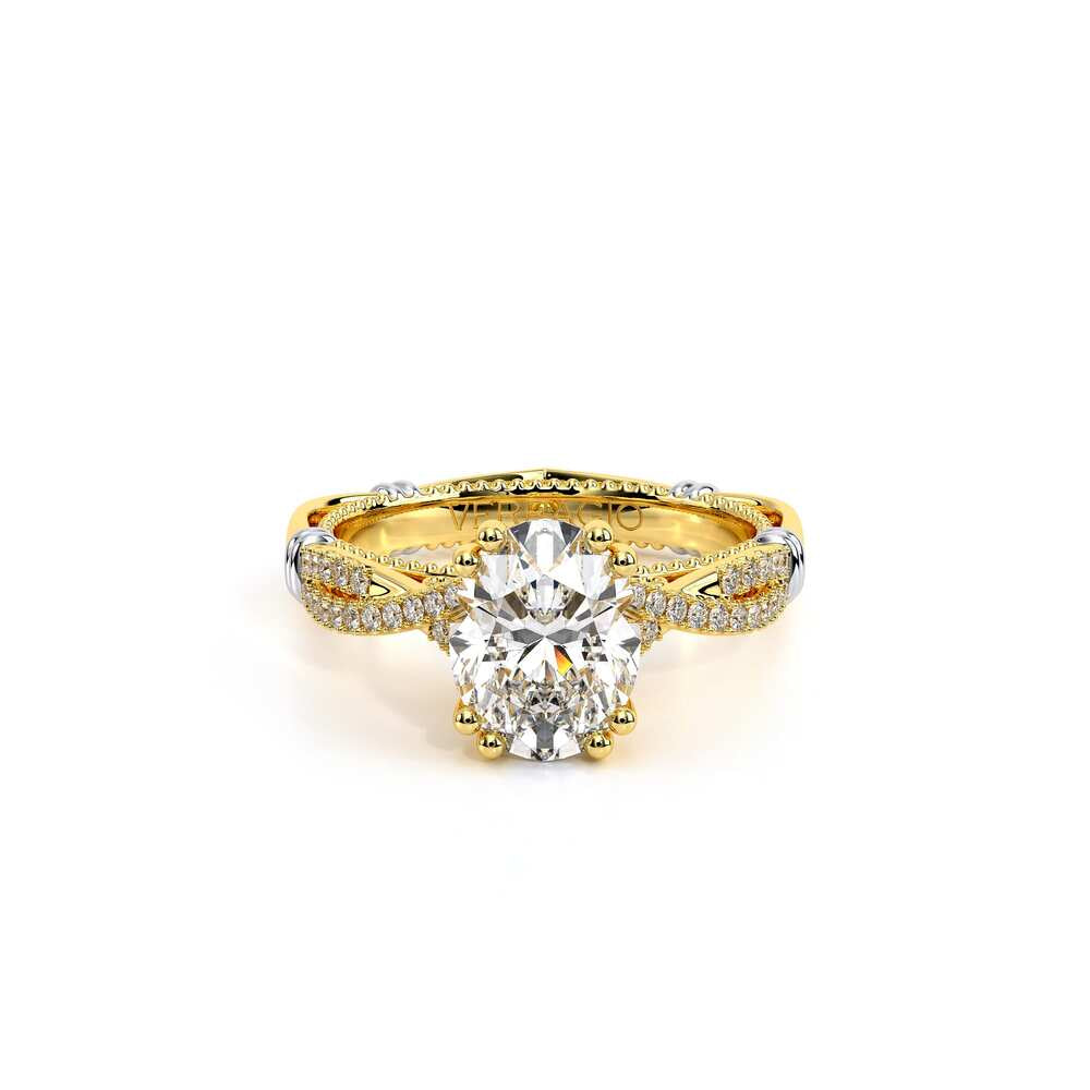 Parisian-105ov-18k Yellow Gold Oval
